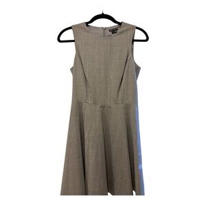 Theory Light Heather Gray Tillora Midi Dress